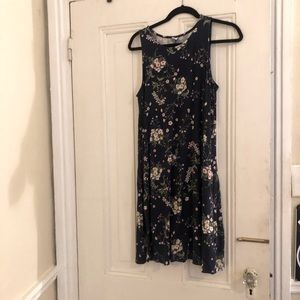 Blue Floral Old Navy Dress